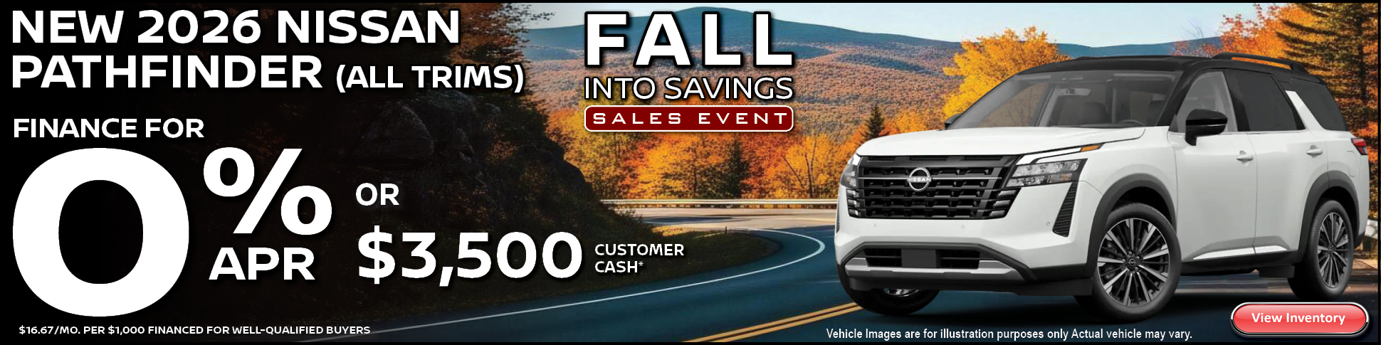 2026 Nissan Pathfinder (All Trims)