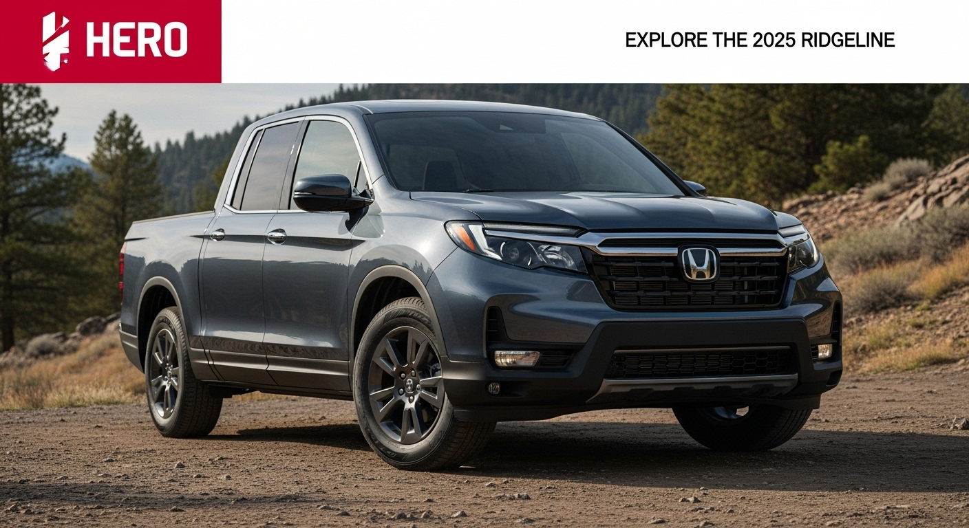 Explore the 2025 Honda Ridgeline at Kunes Honda of Quincy. Check out our inventory and find the perfect model for you. Shop New Hondas today!