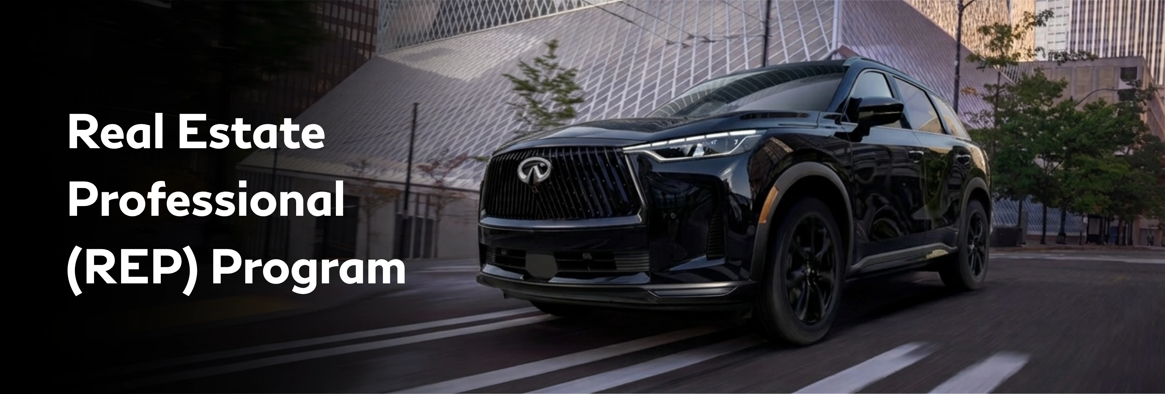 2026 INFINITI QX80 and 2027 INFINITI QX60 eligible for the Real Estate Professional Program