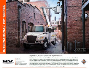 MV™ BOOM SPEC SHEET