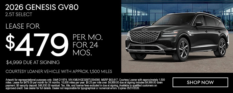 2026 Genesis GV80