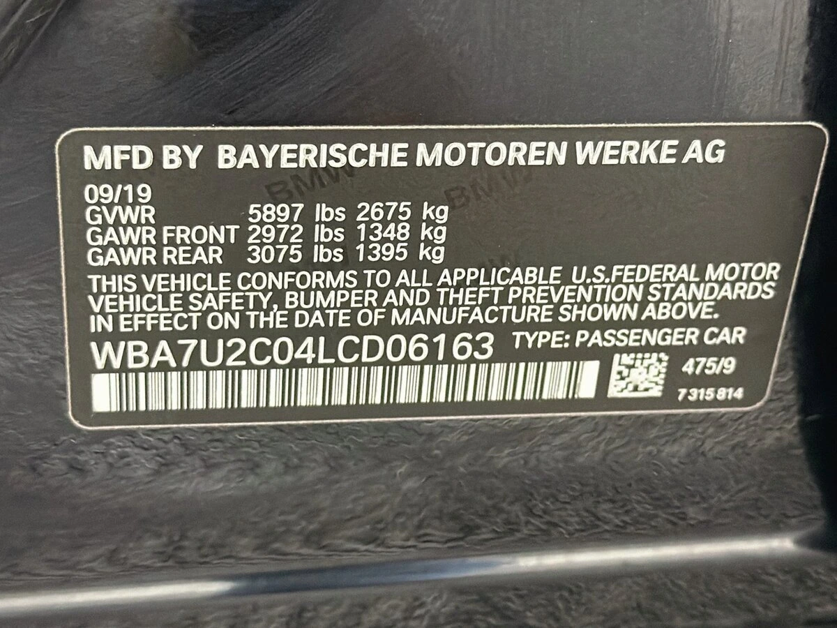 2020 BMW 7 Series 750i - Photo 37