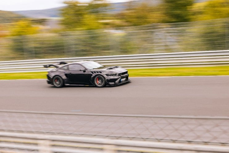 Ford Mustang GTD at the Nurburgring