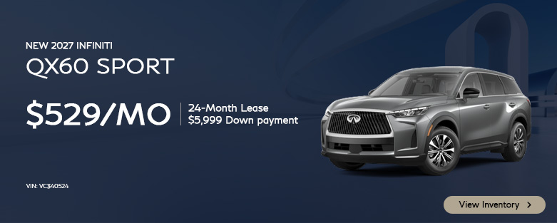 New 2027 INFINITI QX60 SPORT