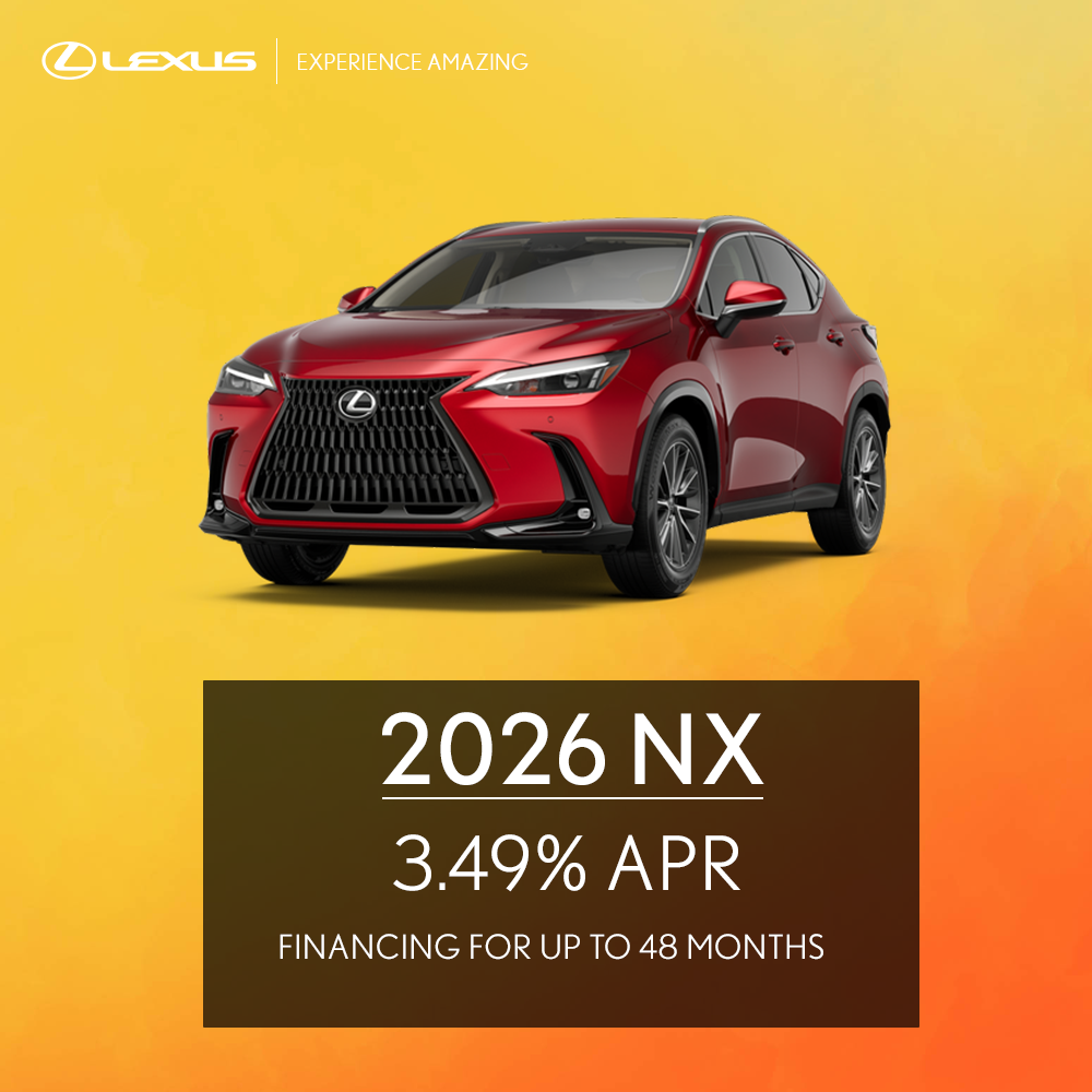 Select New 2026 Lexus NX Models