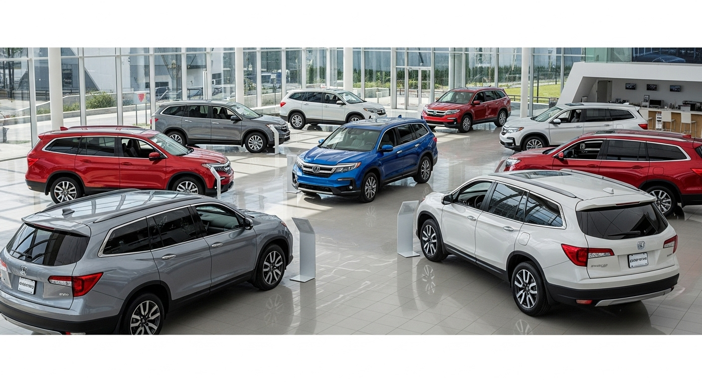 Explore the diverse color options for the 2025 Honda Pilot, available at Kunes Honda of Quincy. From bold to subtle, find the perfect match for your style and needs in Nauvoo, IL.