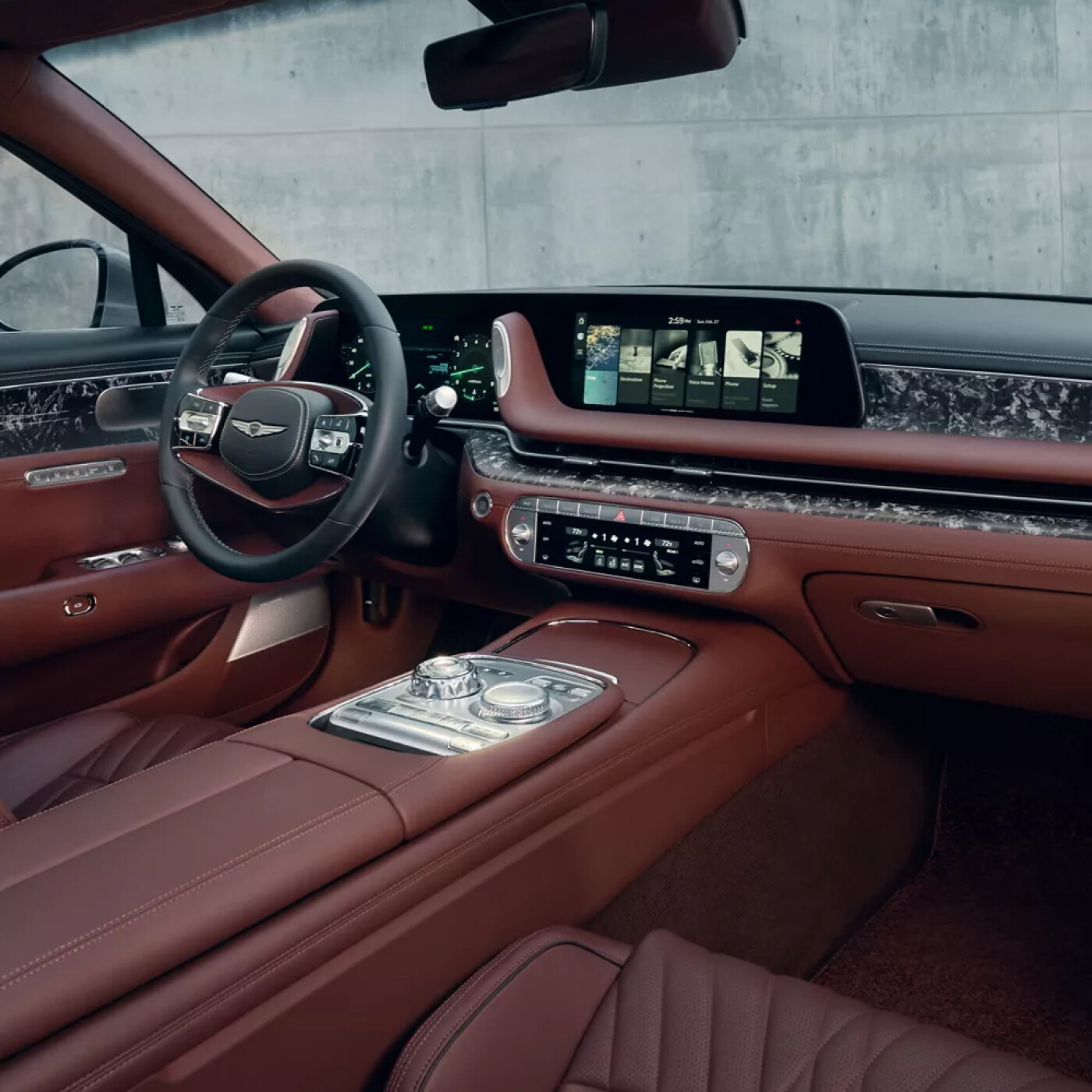 2025-Genesis-G90-Interior
