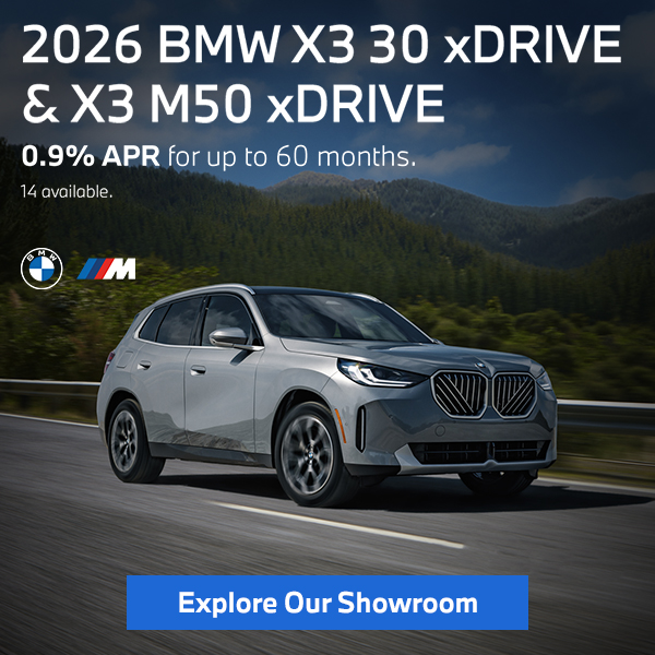 2026 BMW X3 APR offer Greensboro NC