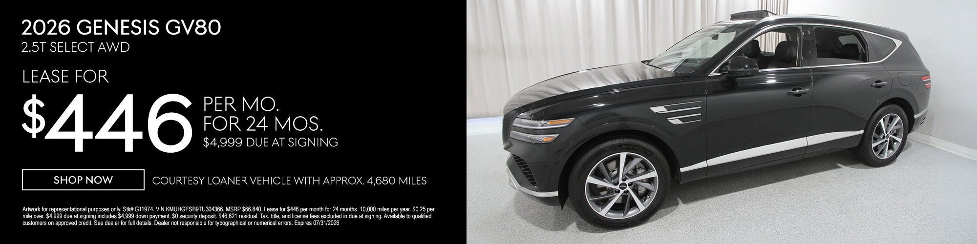 2026 Genesis GV80