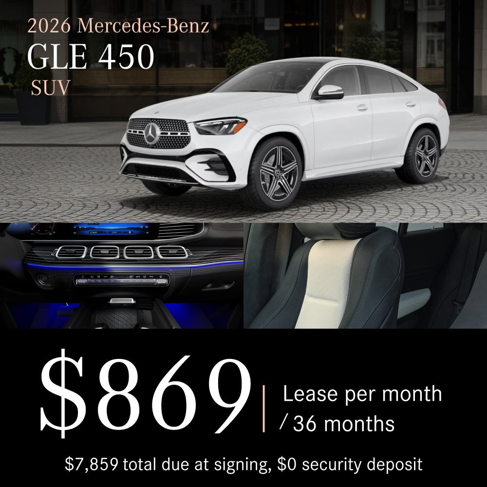 2026 Mercedes-Benz GLE 450 SUV