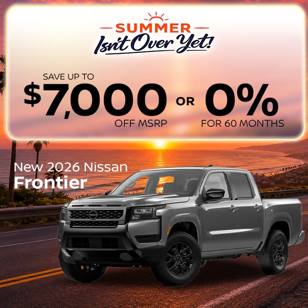New 2026 Nissan Frontier  