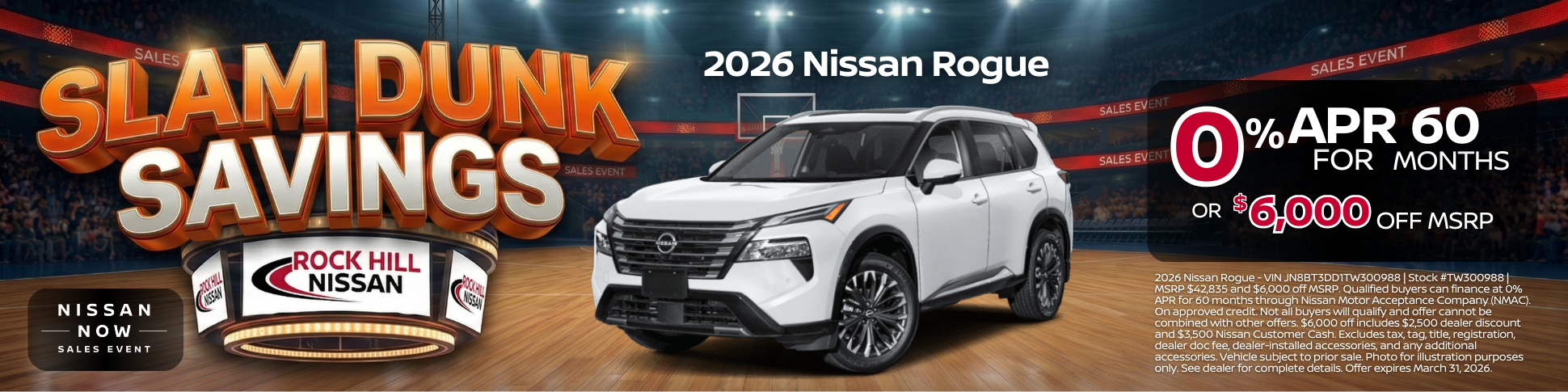 March Specials Rock Hill Nissan