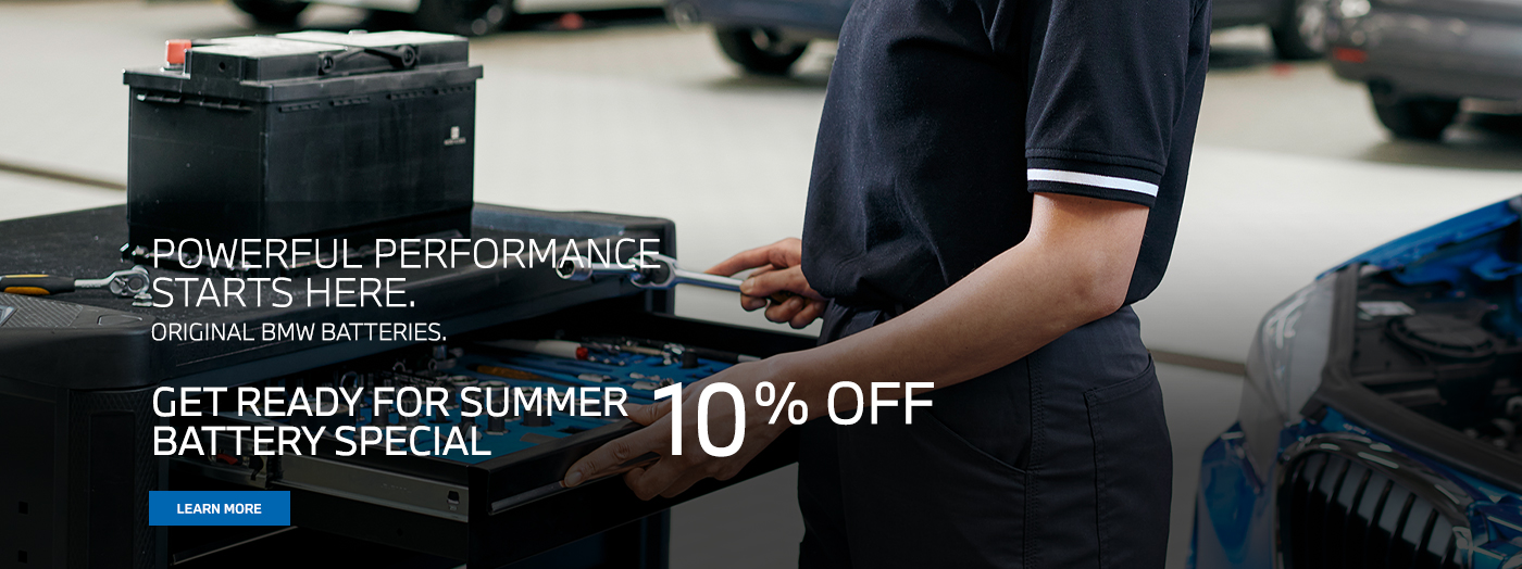 BMW Battery Special 10% off in Reading, PA
