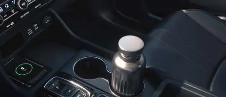 Leather-Trimmed Interior
