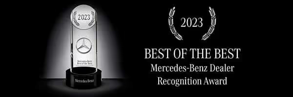 2023 Best of the Best Mercedes-Benz award