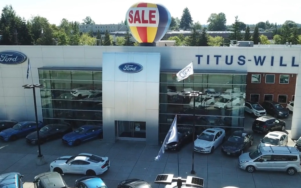 Titus-Will Ford Dealership Front