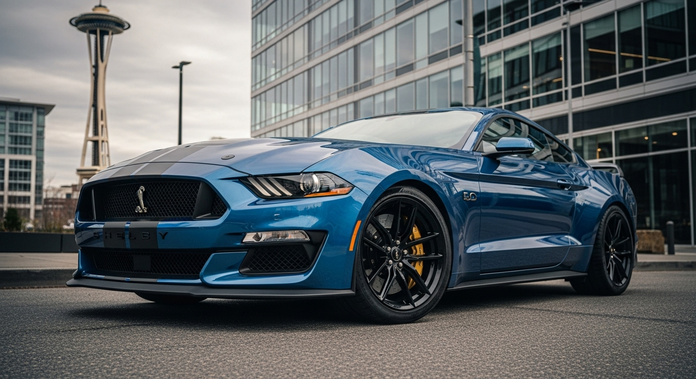 Explore the 2023 Shelby Mustang Super Snake lineup in Seattle, WA. Learn about the specs, trims, and delivery options. We deliver anywhere in the U.S.