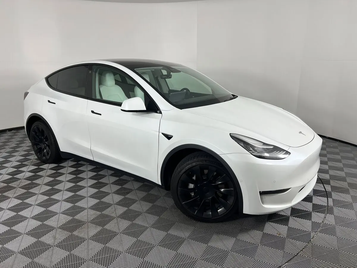 Used 2021 Tesla Model Y Long Range with VIN 5YJYGDEE5MF091333 for sale in Farmington, UT