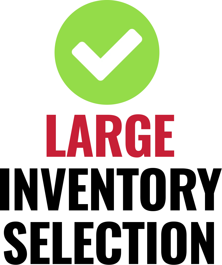 Large Inventory Selection