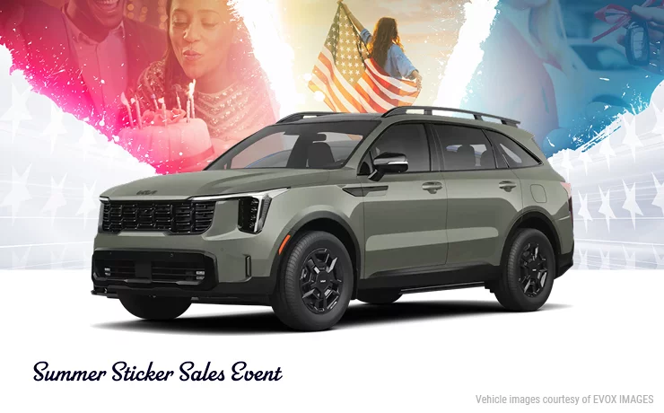 2026 Kia Sorento LX Lease for $124 per month with $5,083 due at signing for well qualified buyers  Or 0.0% APR for 48 months For well qualified buyers. Requires financing through Kia Finance America.