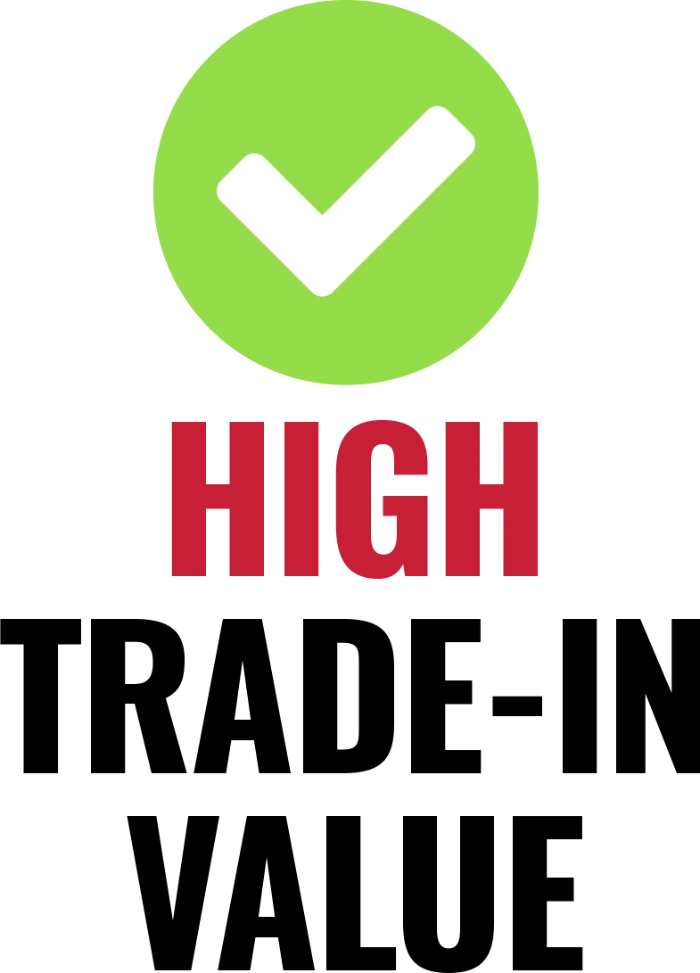 High Trade-In Value