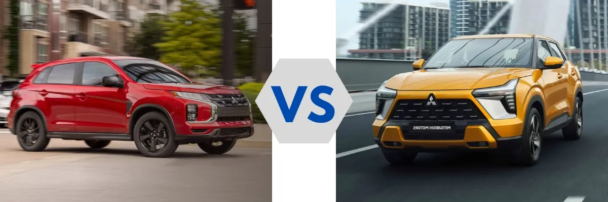 2026 Mitsubishi Outlander vs 2025 Mitsubishi Outlander Sport
