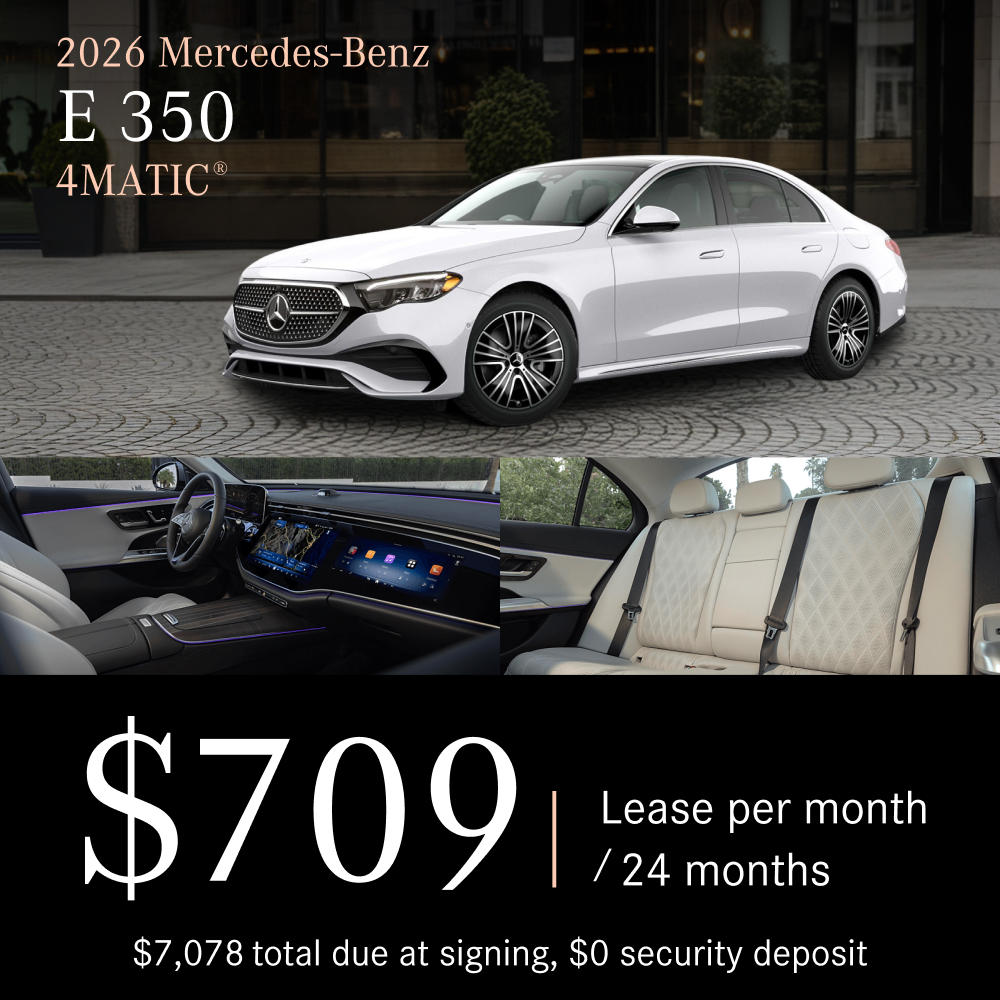 2026 Mercedes-Benz E 350 4MATIC®