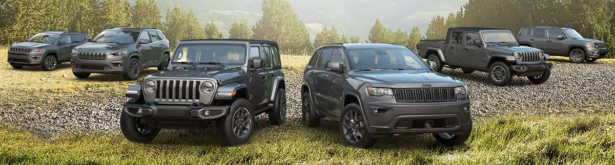 Jeep models lineup