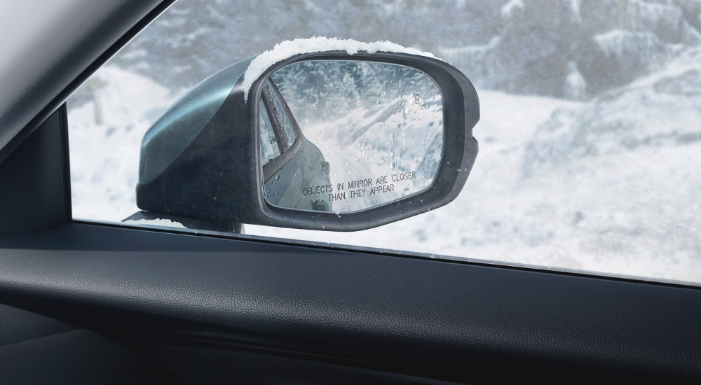 Mirror on a grey 2026 Honda HR-V