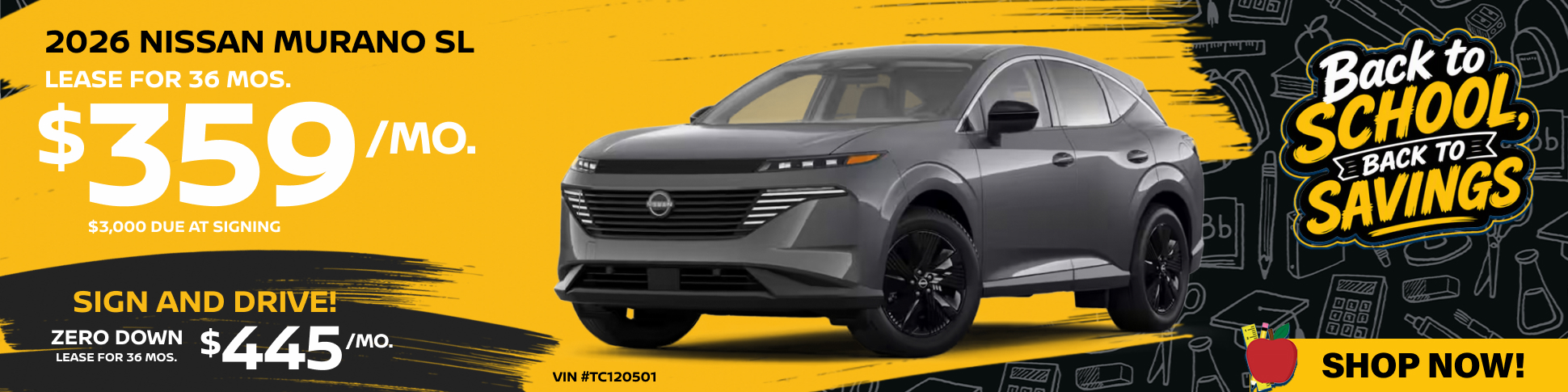 2026 NISSAN MURANO SV