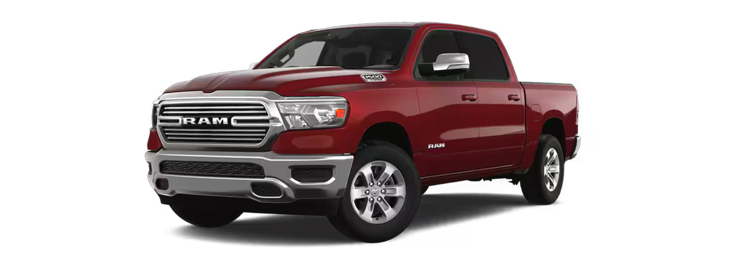 The Ram 1500 Laramie trim.