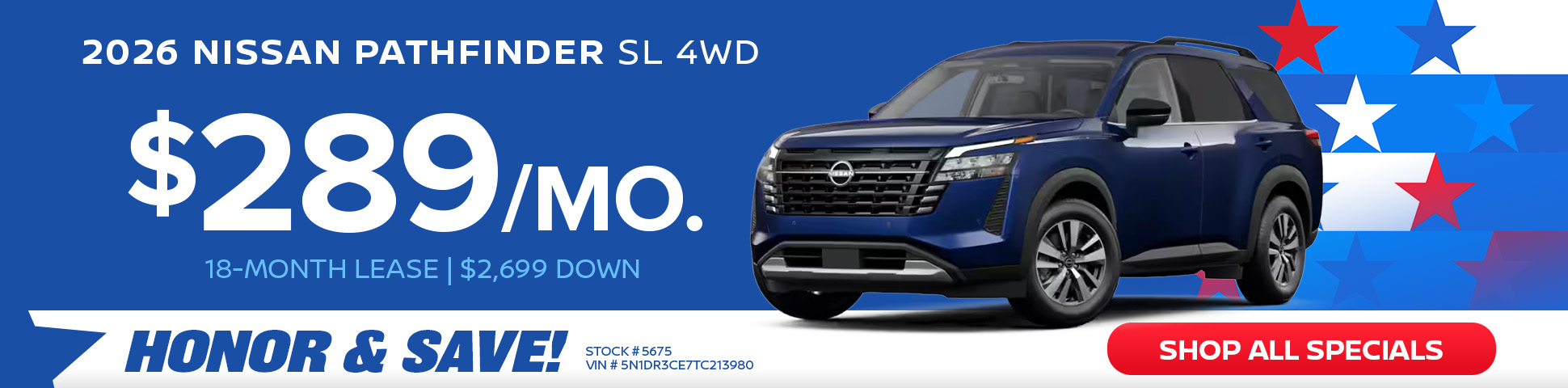 2026 Nissan Pathfinder SL 4WD