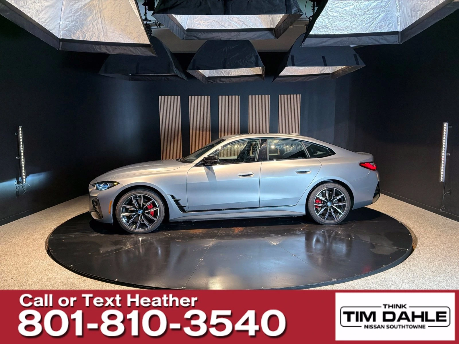 Used 2023 BMW i4 M50 with VIN WBY33AW05PFR38602 for sale in South Jordan, UT