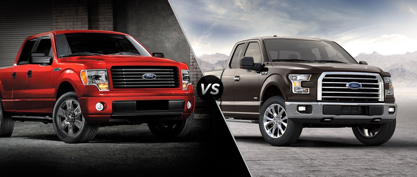 2014 Ford F-150 vs 2015 Ford F-150