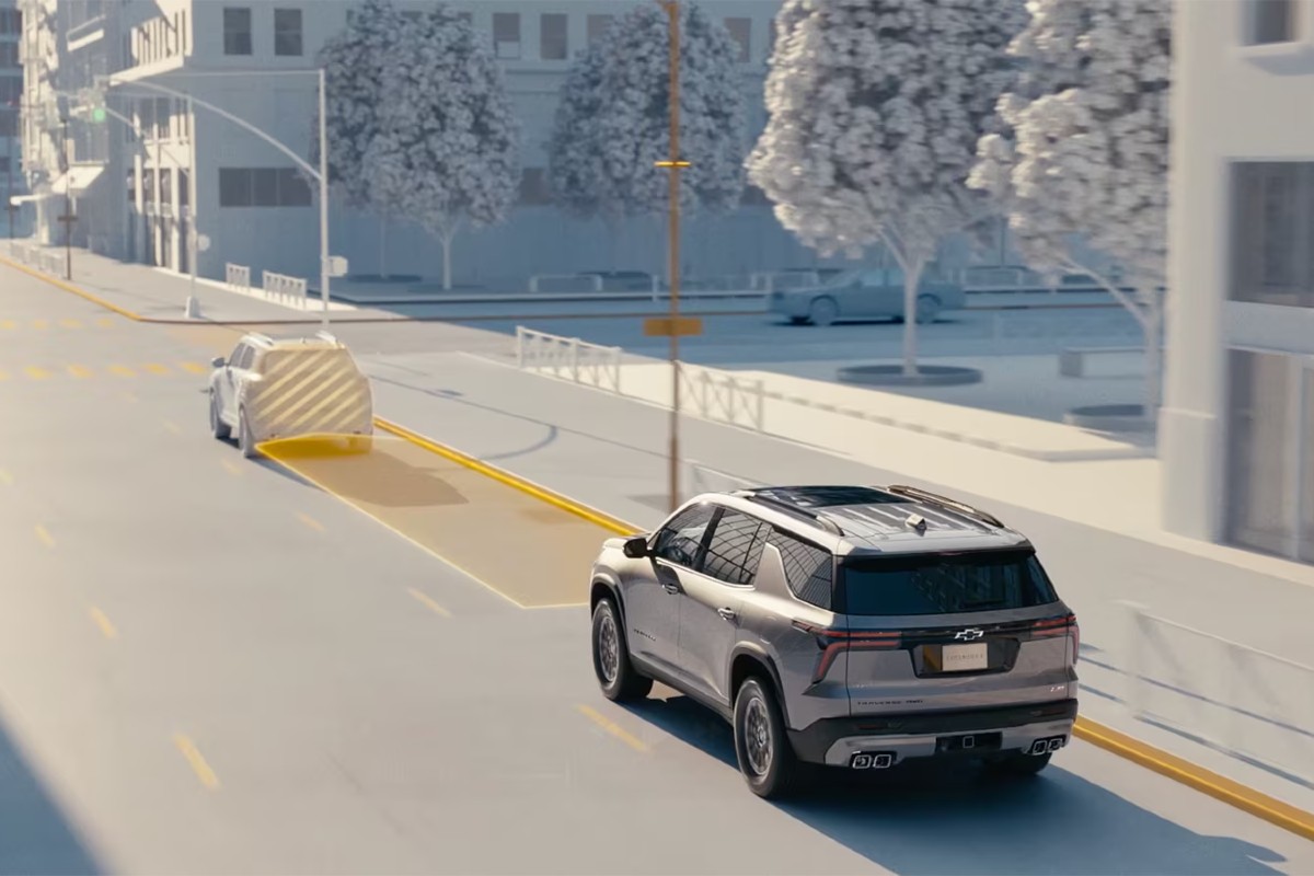 2025 Chevy Traverse ADAS Simulation Automatic Emergency Braking