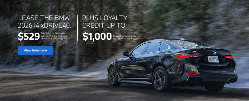 i4 xDrive Lease Offer