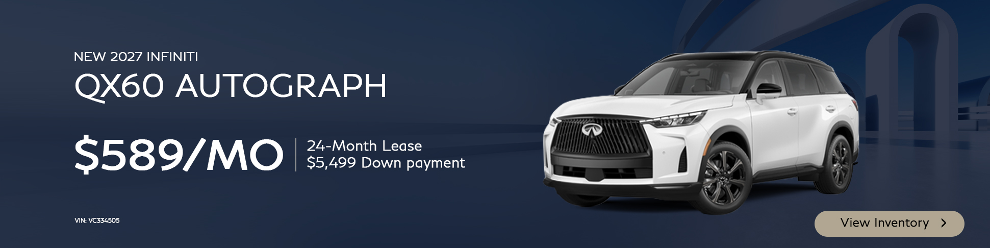 New 2027 INFINITI QX60 AUTOGRAPH