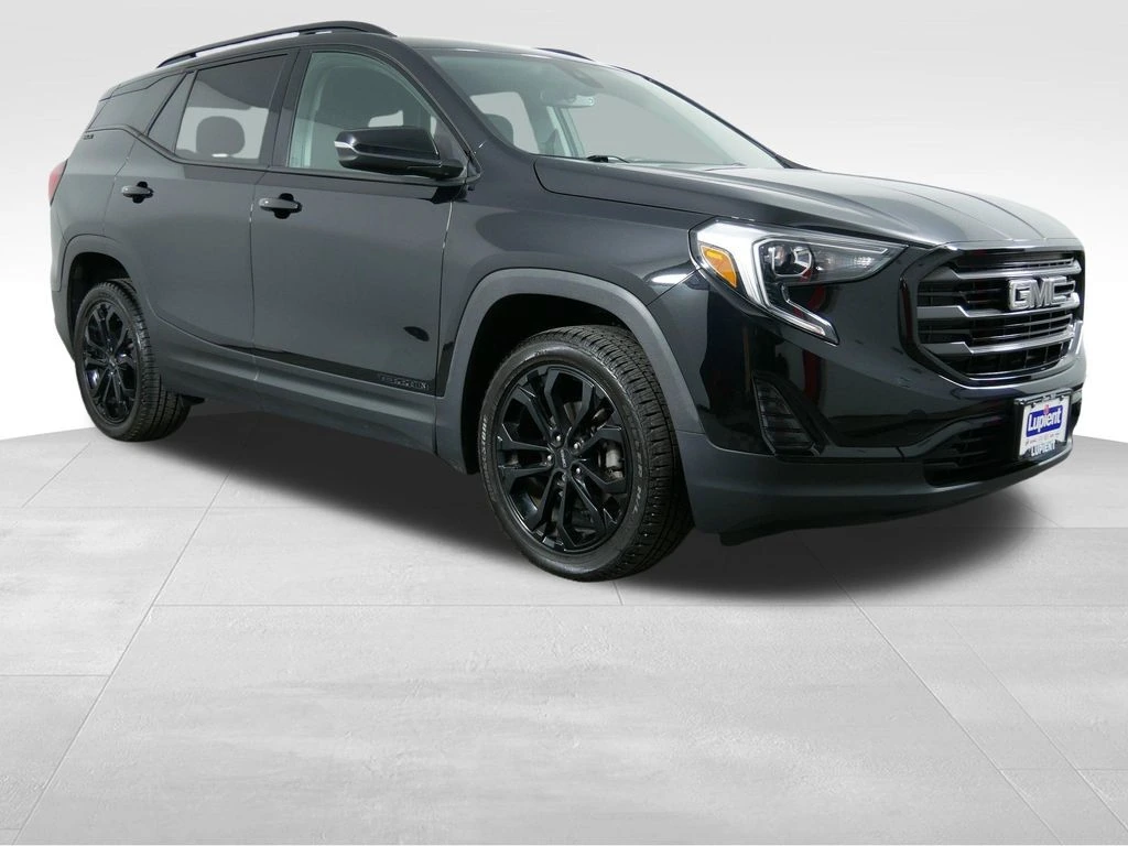 Used 2021 GMC Terrain SLE with VIN 3GKALTEV7ML321497 for sale in Brooklyn Park, Minnesota