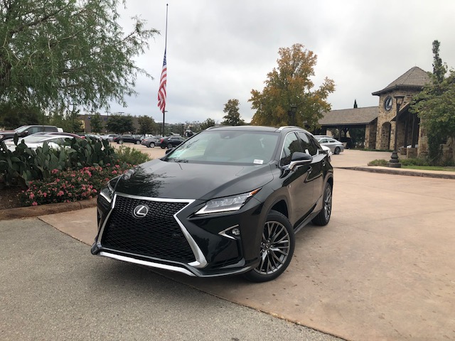 2019 RX 350 F SPORT AWD in Caviar Mica at Lexus Dominion