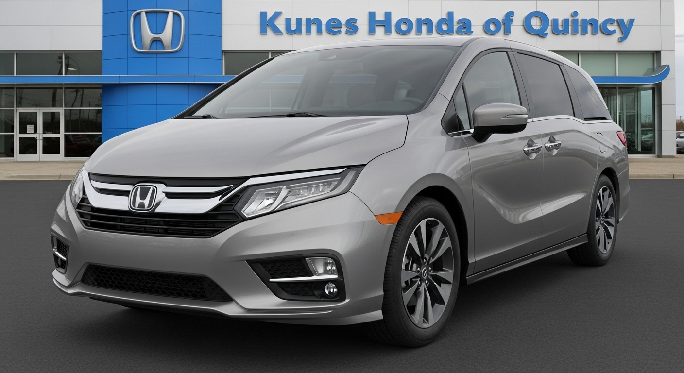 Explore the 2025 Honda Odyssey's family features and check availability at Kunes Honda of Quincy. Discover why this minivan is perfect for families in Hannibal, MO.