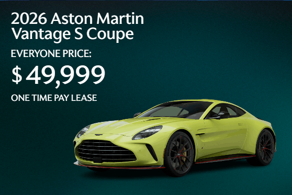 2026 Aston Martin Vantage S Coupe 