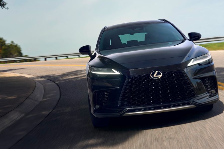 black 2026 Lexus RX  450h
