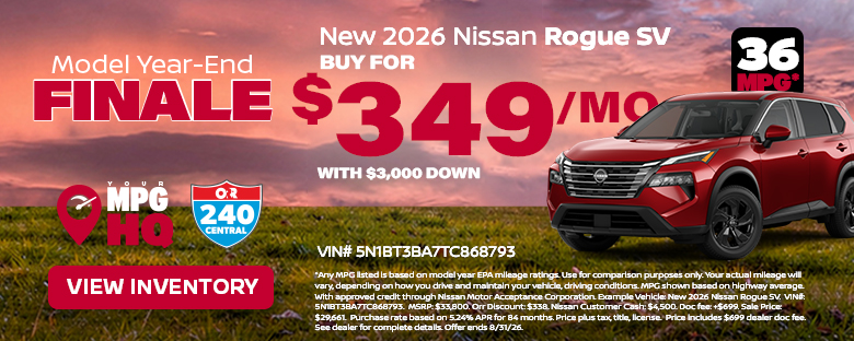 New 2026 Nissan Rogue
