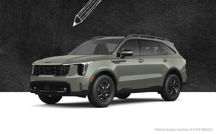 2026 Kia Sorento LX Lease for $129 per month for 24 months with $6,500 due at signing for well qualified buyers