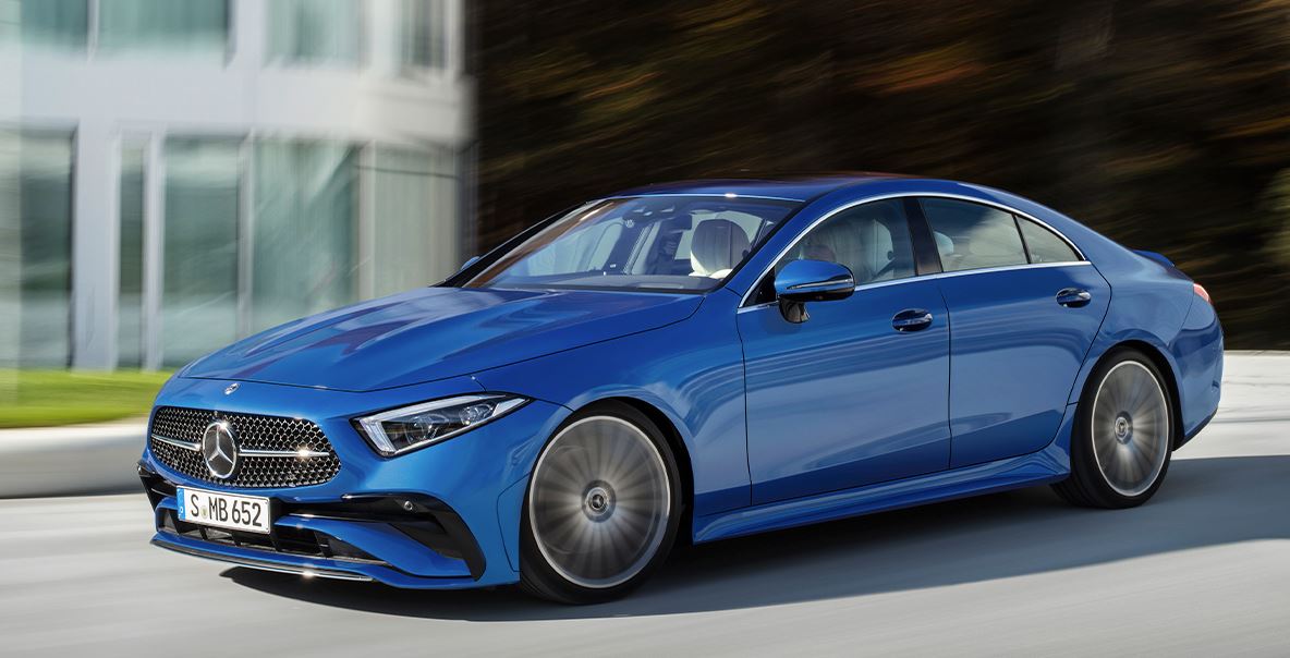 blue 2023 Mercedes-Benz CLS Class