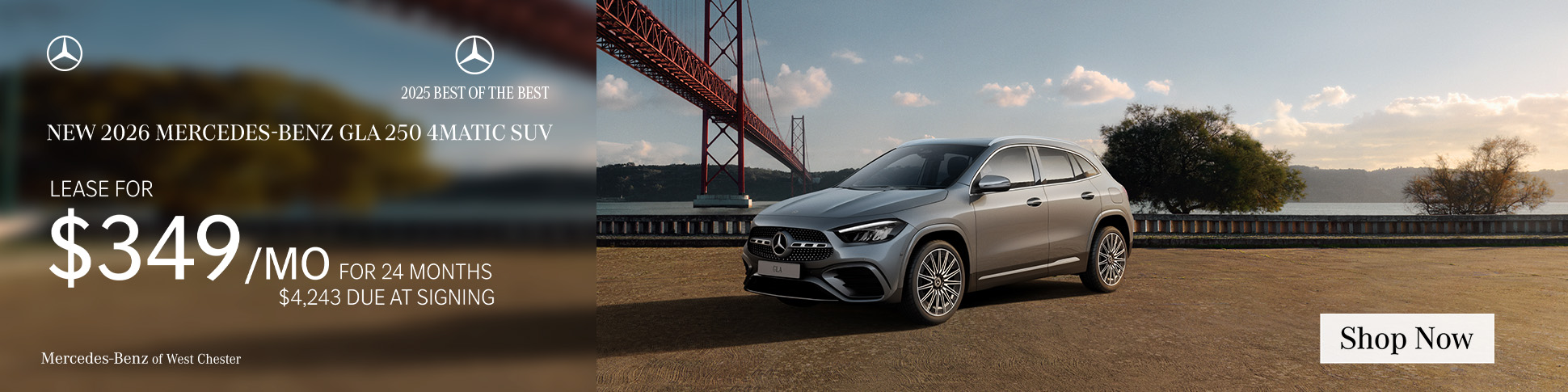 New 2026 Mercedes-Benz GLA 250 4MATIC SUV