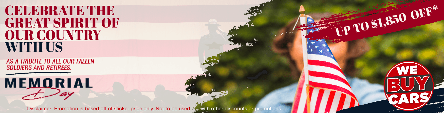 Memorial Day Banner