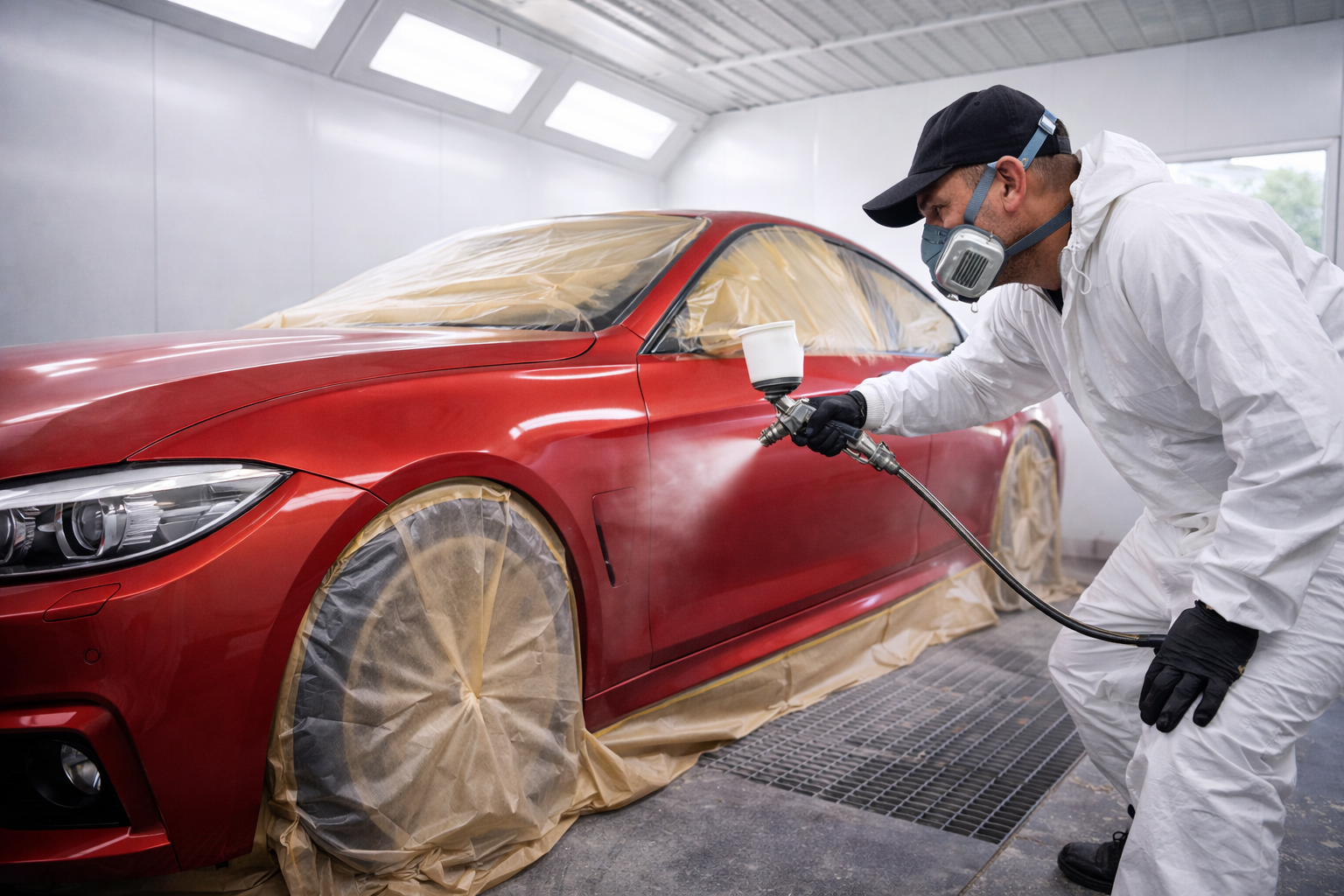 Auto body paint