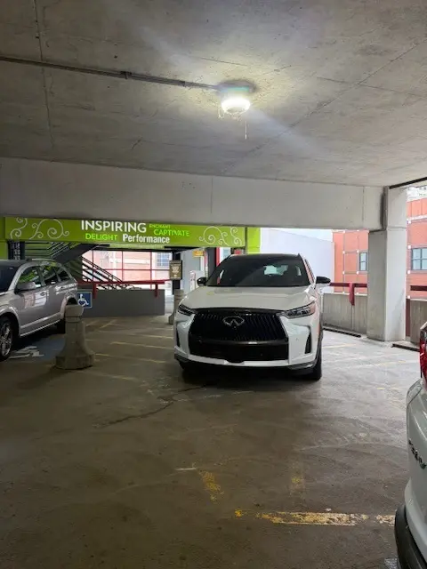 INFINITI Vehicle Display at Playhouse Square