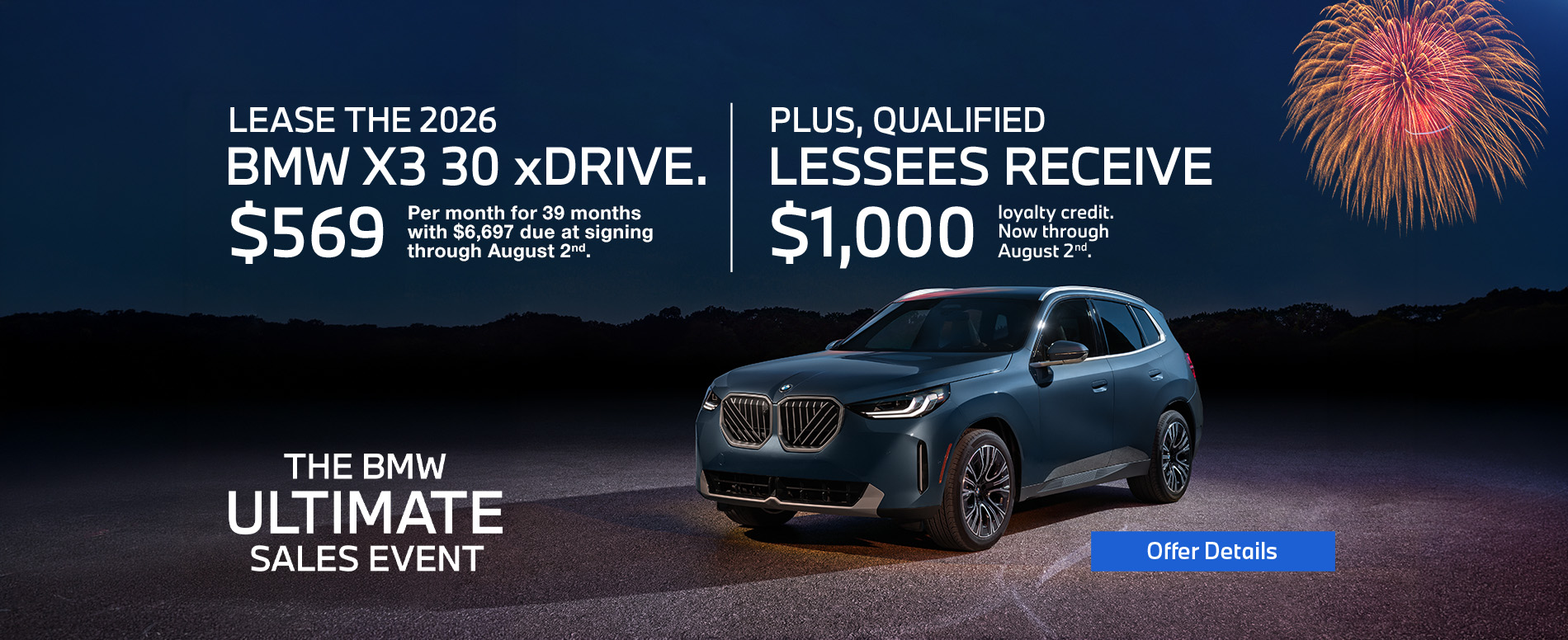 Low Lease BMW X3 Roxbury NJ